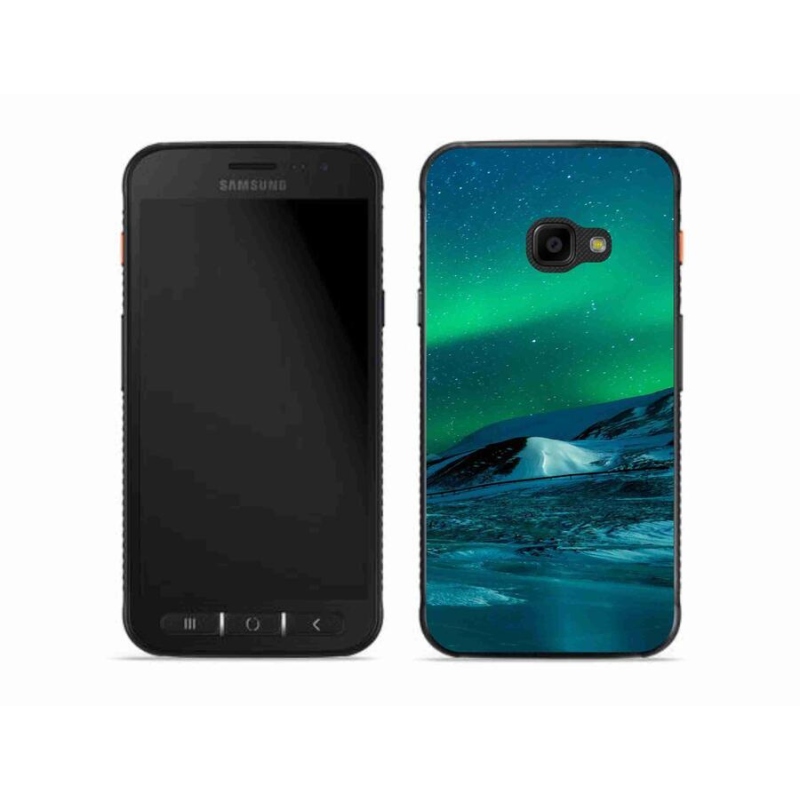 Gél borítás mmCase Samsung Galaxy Xcover 4S készülékhez - sarki fény