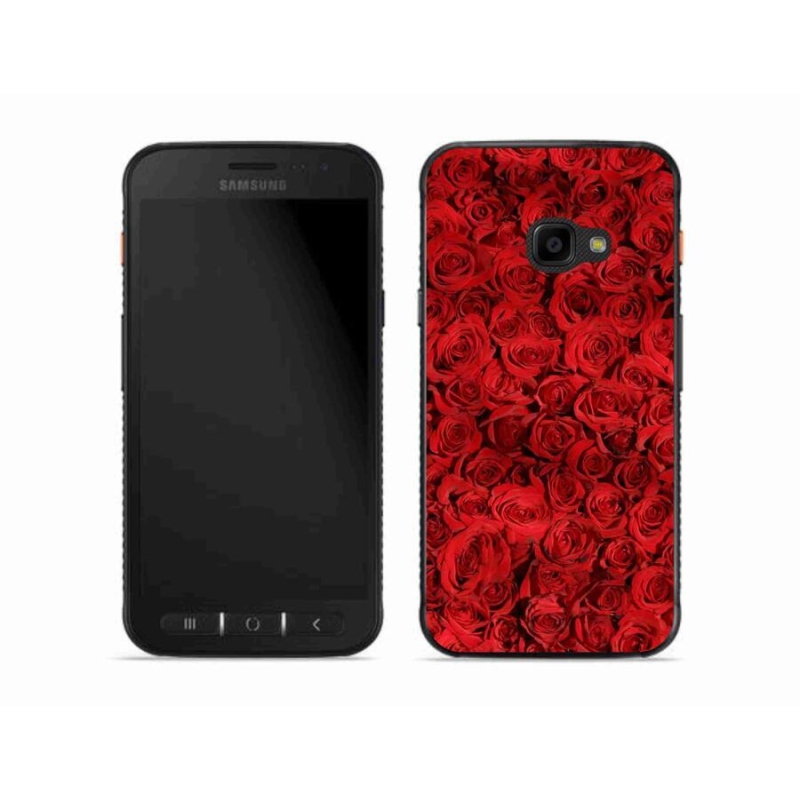 Zselés borítás mmCase Samsung Galaxy Xcover 4S készülékhez - rózsaszínű