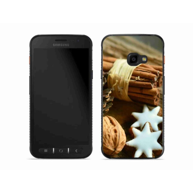 Gél borítás mmCase Samsung Galaxy Xcover 4S - fahéj és mézeskalács - Samsung Galaxy Xcover 4S - fahéj és mézeskalács