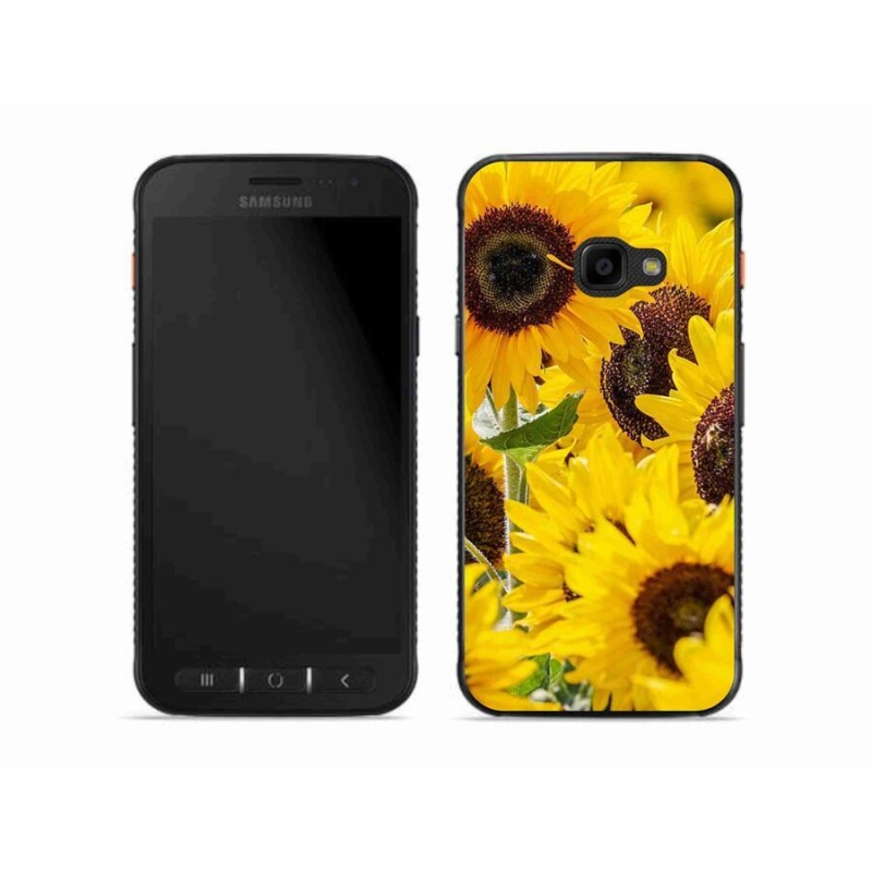 Zselés borítás mmCase Samsung Galaxy Xcover 4S - Napraforgó