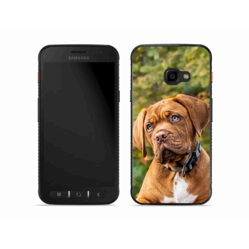 Gél borítás mmCase Samsung Galaxy Xcover 4S - kölyökkékhez