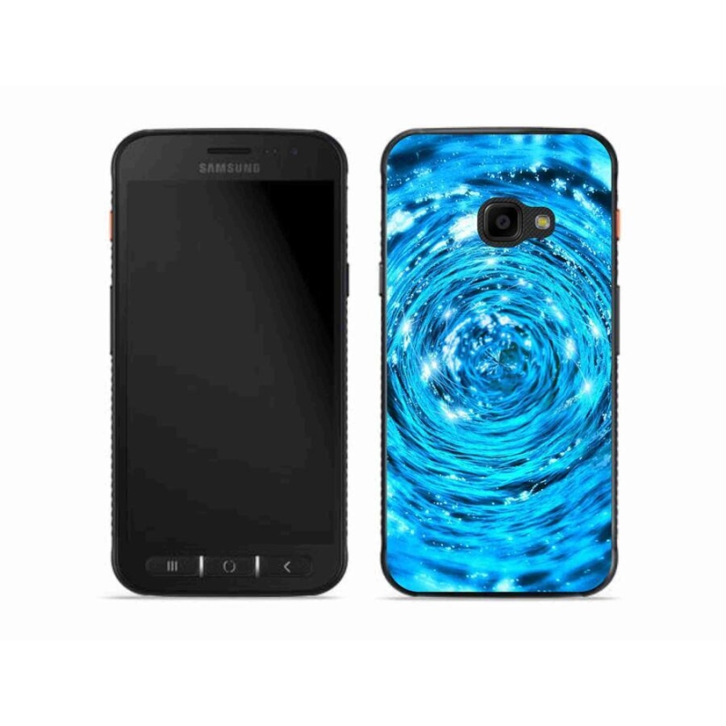 Gél borítás mmCase Samsung Galaxy Xcover 4S - water vortex - Samsung Galaxy Xcover 4S - vízörvény