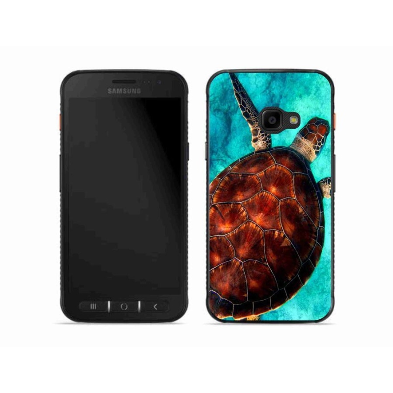 Gél védőhuzat mmCase Samsung Galaxy Xcover 4S - teknősbéka