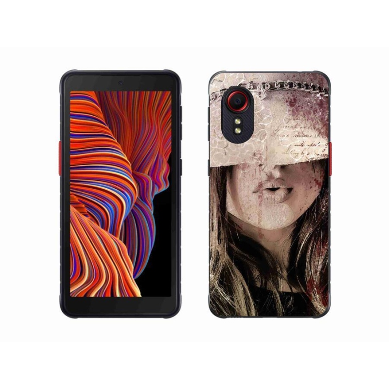 Gél borítás mmCase Samsung Galaxy Xcover 5 - lányhoz