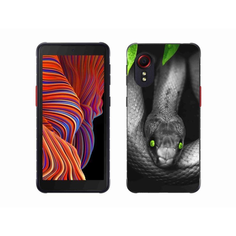 Gél borítás mmCase Samsung Galaxy Xcover 5 - kígyóhoz