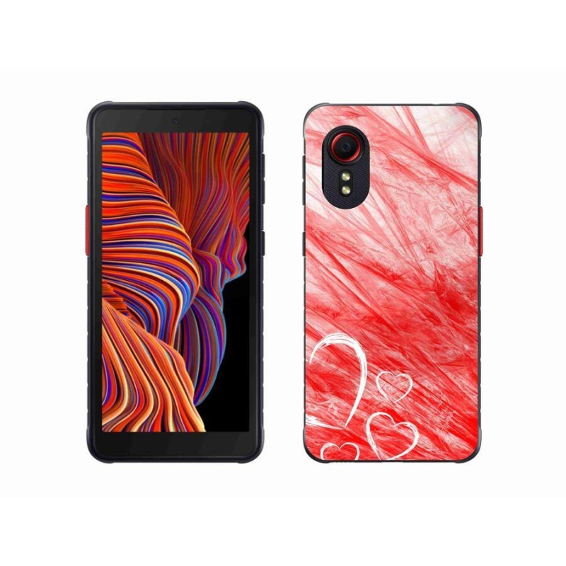 Zselés borítás mmCase Samsung Galaxy Xcover 5 - szív