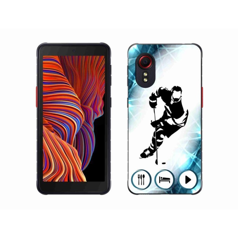 Gél borítás mmCase Samsung Galaxy Xcover 5 - hoki 1