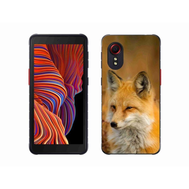 Zselés borítás mmCase Samsung Galaxy Xcover 5 készülékhez - róka