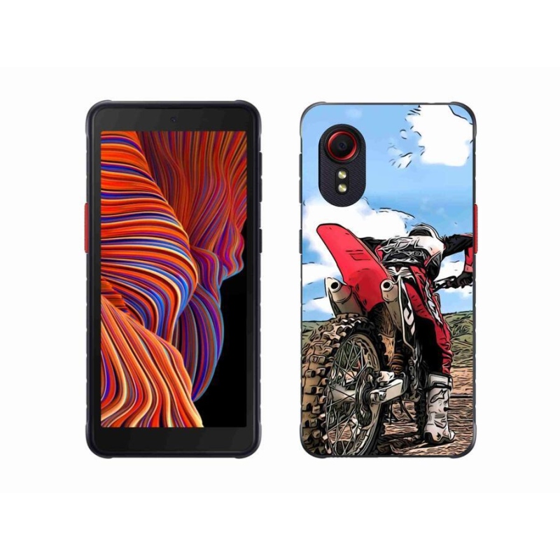 Gél borítás mmCase Samsung Galaxy Xcover 5 - moto
