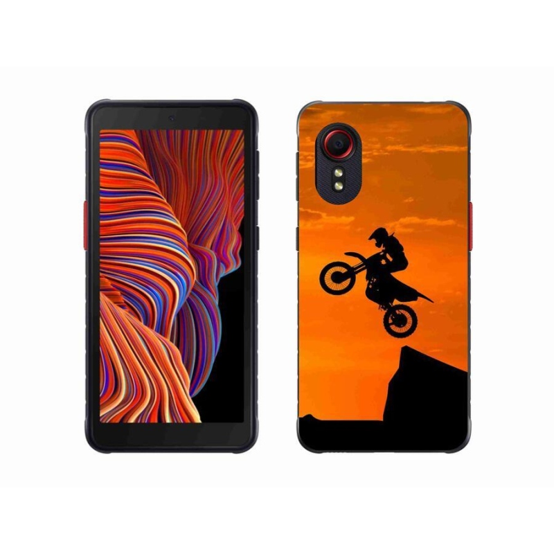 Gél borítás mmCase Samsung Galaxy Xcover 5 - motokrossz