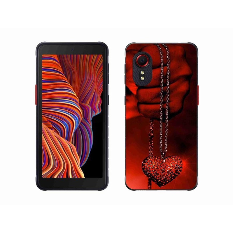 Gél borítás mmCase Samsung Galaxy Xcover 5 - nyaklánchoz