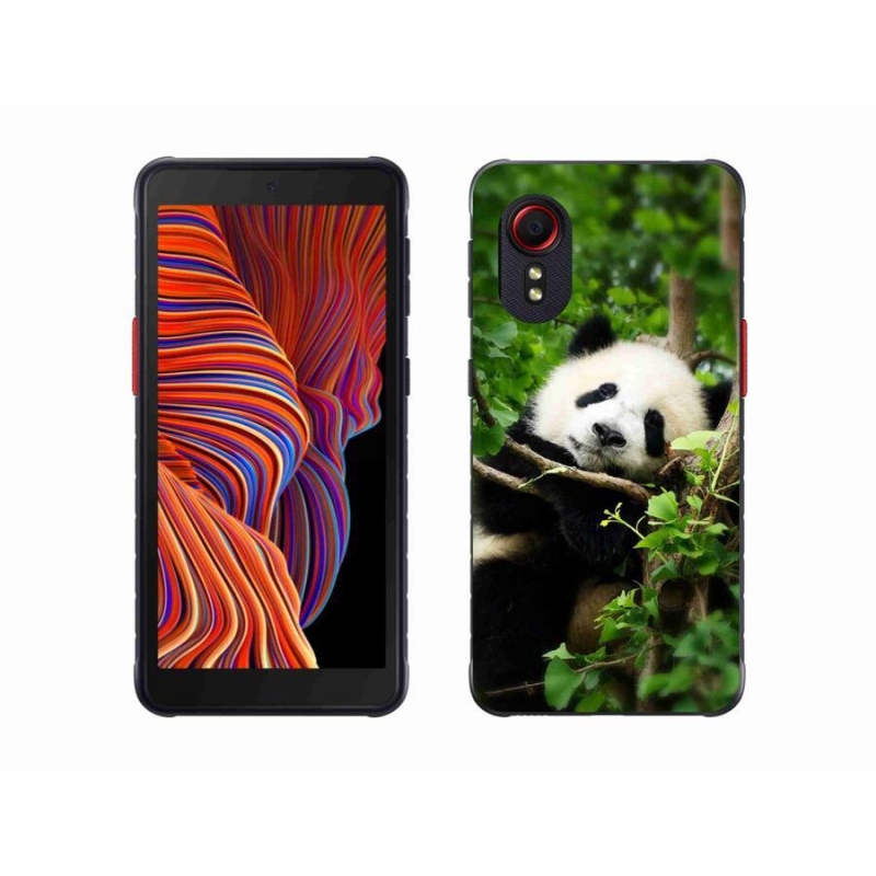 Zselés borítás mmCase Samsung Galaxy Xcover 5 készülékhez - panda