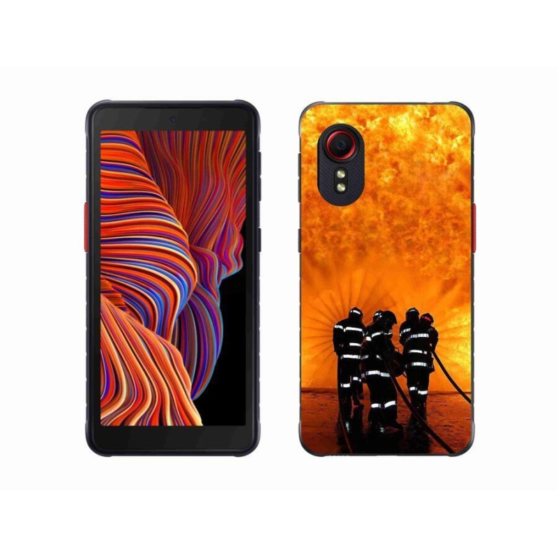 Gél borítás mmCase Samsung Galaxy Xcover 5 - tűz