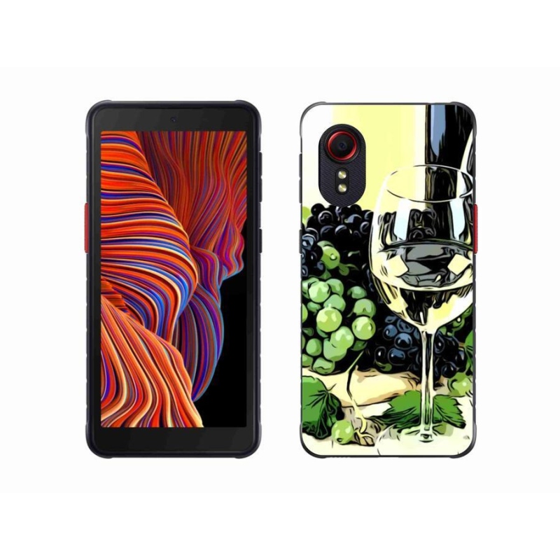 Gél borítás mmCase Samsung Galaxy Xcover 5 - pohár borhoz