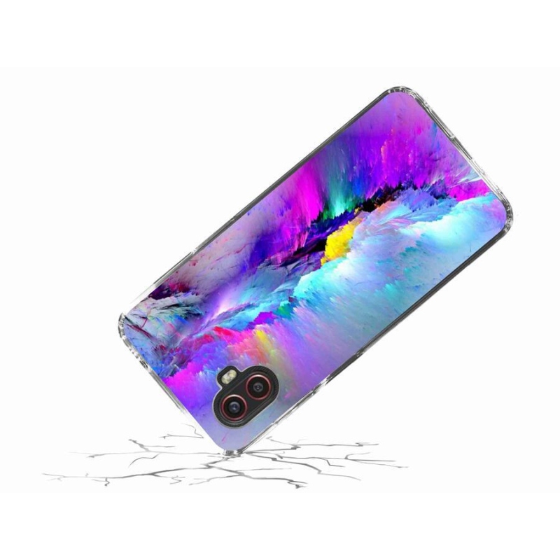Zselés borítás mmCase Samsung Galaxy Xcover 6 Pro készülékhez - absztrakt