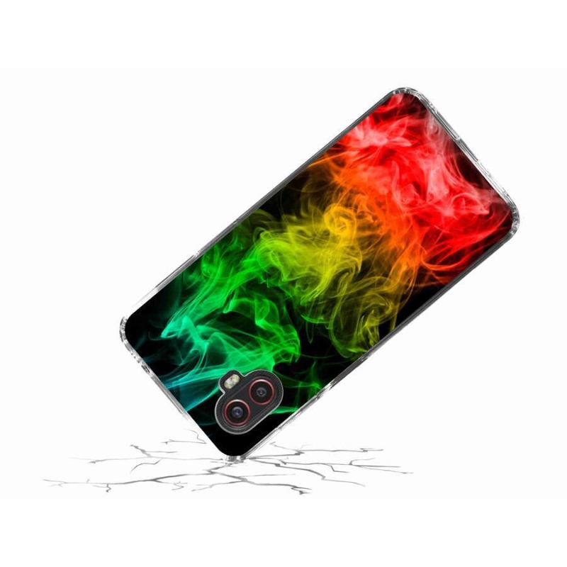 Zselés borítás mmCase Samsung Galaxy Xcover 6 Pro - absztrakt minta 7