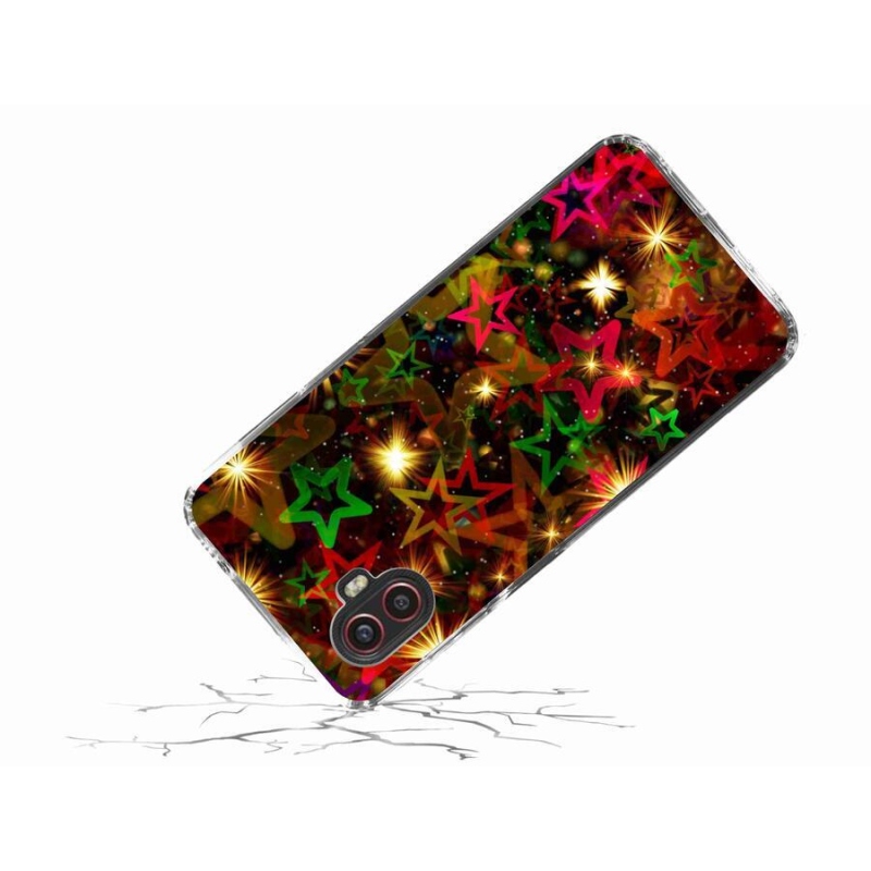 Zselés borítás mmCase Samsung Galaxy Xcover 6 Pro - színes csillagok
