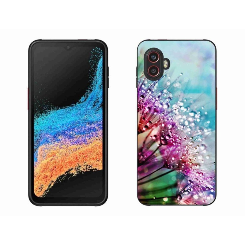 Gél borítás mmCase mobiltelefonhoz Samsung Galaxy Xcover 6 Pro - színes virágok