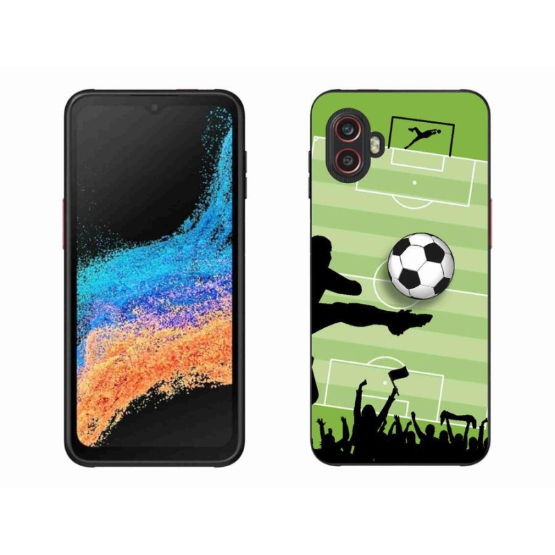 Zselés borítás mmCase Samsung Galaxy Xcover 6 Pro - futball 3
