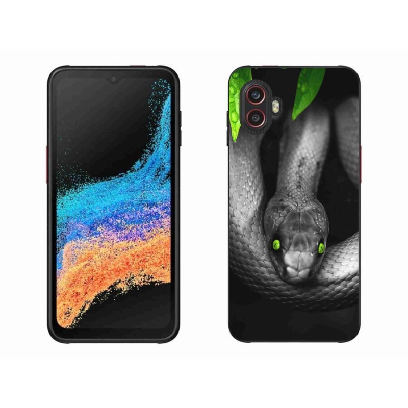 Zselés borítás mmCase Samsung Galaxy Xcover 6 Pro - kígyó