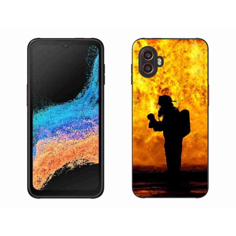 Gél borítás mmCase Samsung Galaxy Xcover 6 Pro - tűzoltóhoz