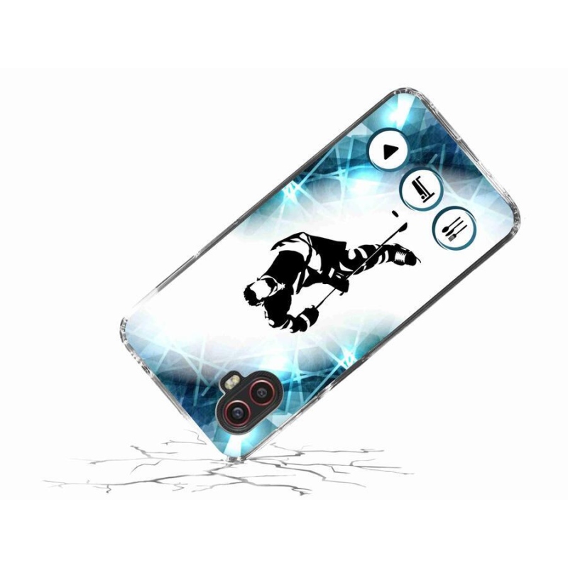 Zselés borítás mmCase Samsung Galaxy Xcover 6 Pro - hoki 1