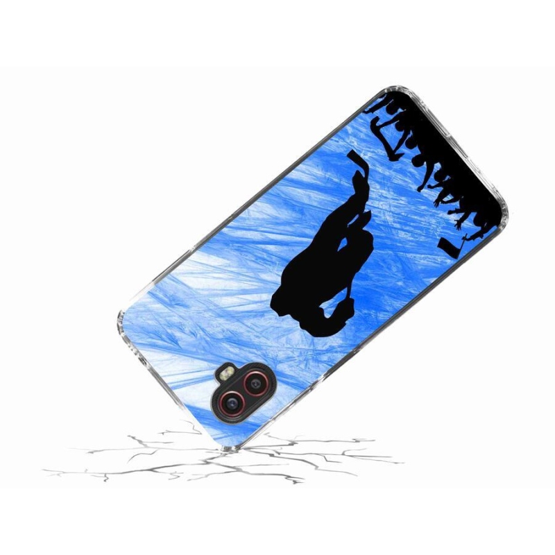 Gél borítás mmCase Samsung Galaxy Xcover 6 Pro - hokijátékos számára
