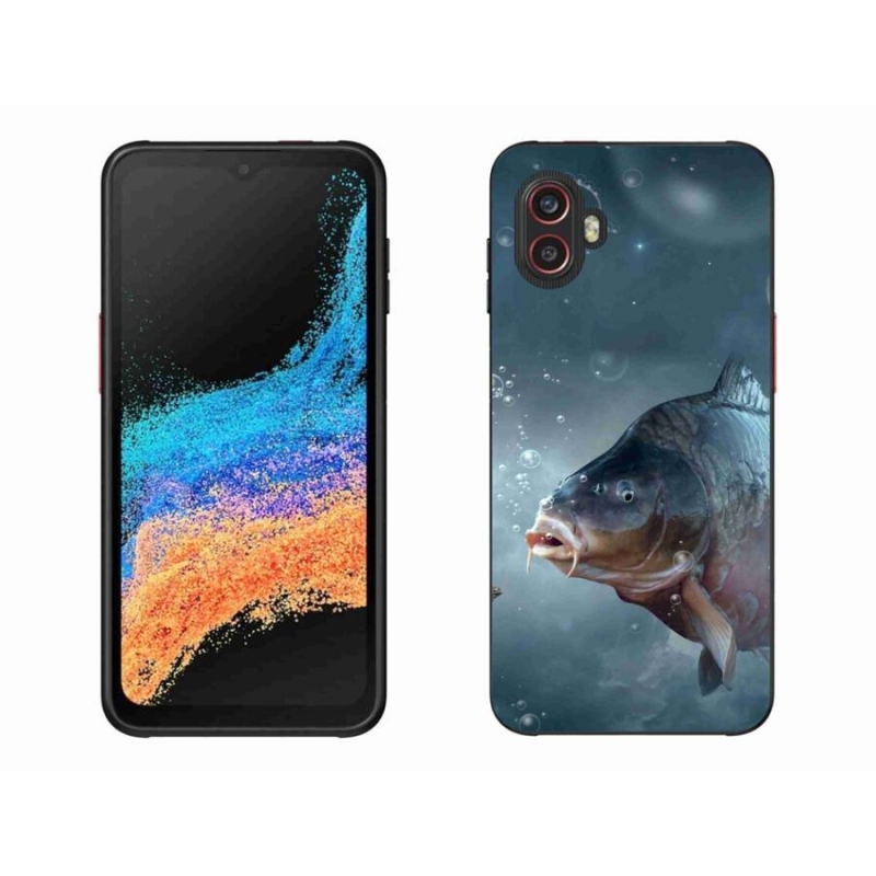 Zselés borítás mmCase Samsung Galaxy Xcover 6 Pro - ponty és buborékok