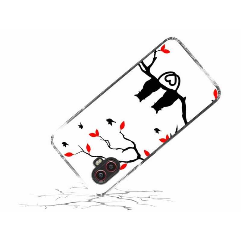 Gél borítás mmCase Samsung Galaxy Xcover 6 Pro - macska szeretet