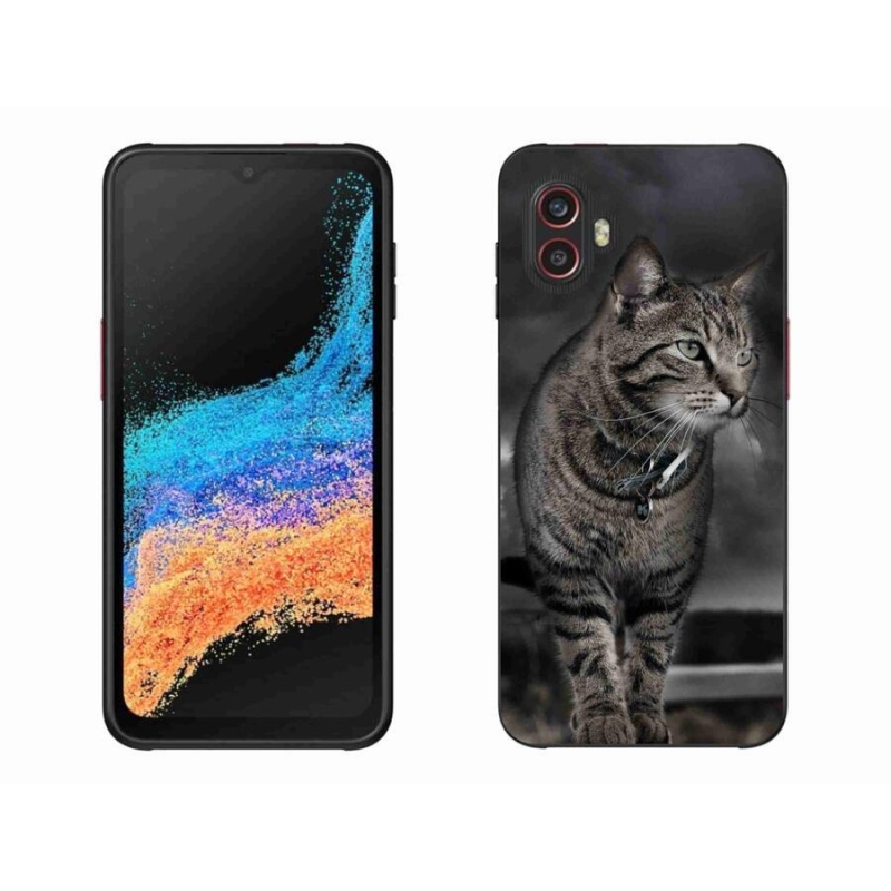 Zselés borítás mmCase Samsung Galaxy Xcover 6 Pro - macska