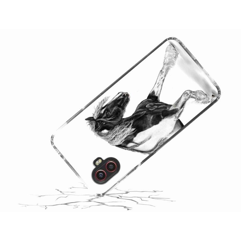 Zselés borítás mmCase Samsung Galaxy Xcover 6 Pro - lóhoz