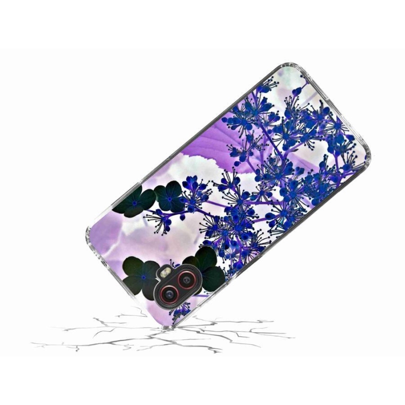 Gél borítás mmCase Samsung Galaxy Xcover 6 Pro készülékhez - hortenzia virág