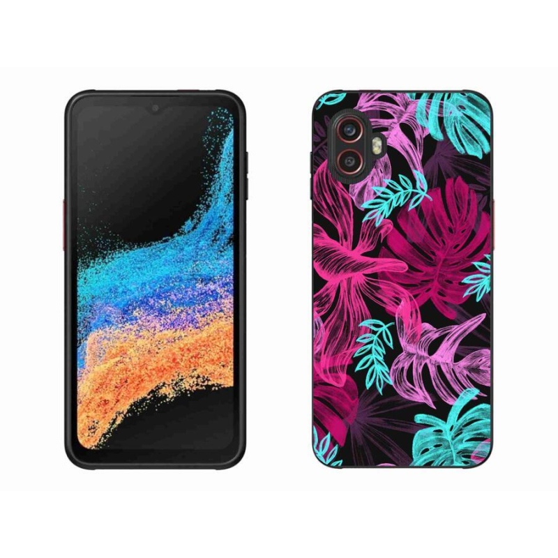 Zselés borítás mmCase Samsung Galaxy Xcover 6 Pro - virágok 1