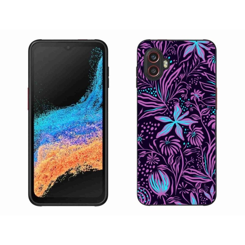 Zselés borítás mmCase Samsung Galaxy Xcover 6 Pro - virágok 2