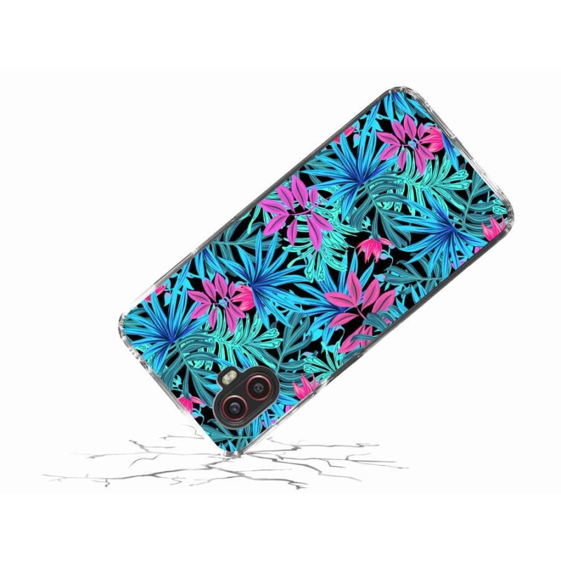 Zselés borítás mmCase Samsung Galaxy Xcover 6 Pro - virágok 3