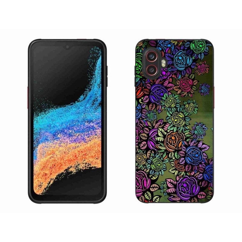 Gél borítás mmCase a Samsung Galaxy Xcover 6 Pro készülékhez - virágok 6