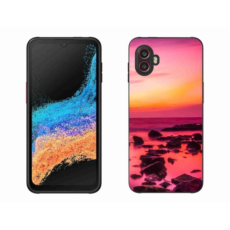 Zselés borítás mmCase Samsung Galaxy Xcover 6 Pro - tenger és ragyogás