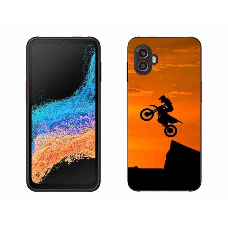 Zselés borítás mmCase Samsung Galaxy Xcover 6 Pro - motocross