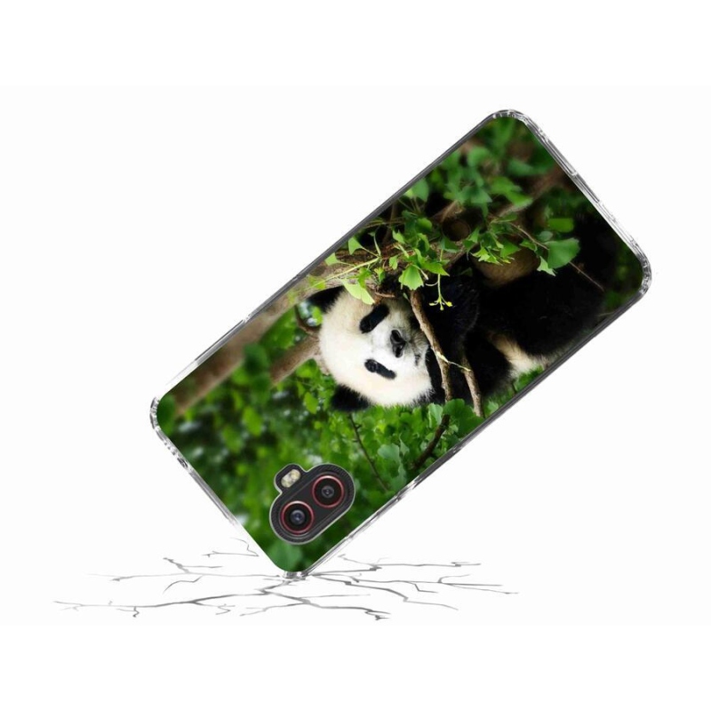 Zselés borítás mmCase Samsung Galaxy Xcover 6 Pro készülékhez - panda