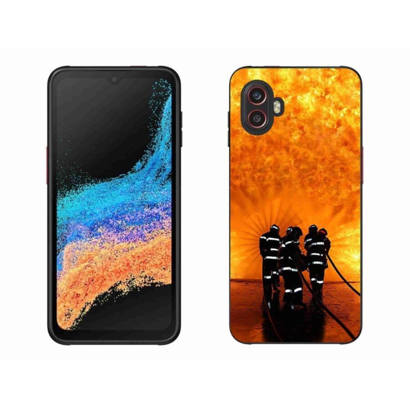 Zselés borítás mmCase Samsung Galaxy Xcover 6 Pro - tűz