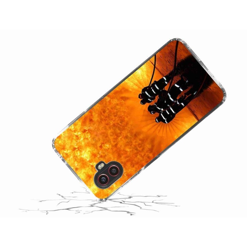 Zselés borítás mmCase Samsung Galaxy Xcover 6 Pro - tűz