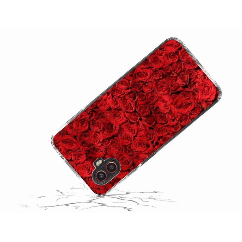 Zselés borítás mmCase Samsung Galaxy Xcover 6 Pro készülékhez - rózsaszínű