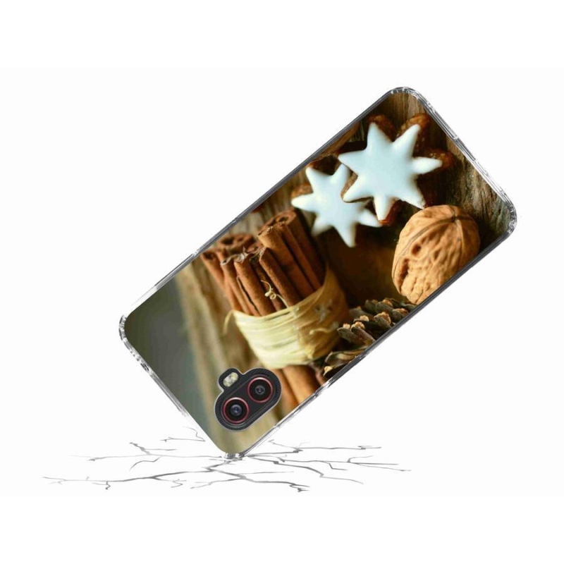 Gél borítás mmCase Samsung Galaxy Xcover 6 Pro - fahéj és mézeskalács - Samsung Galaxy Xcover 6 Pro számára