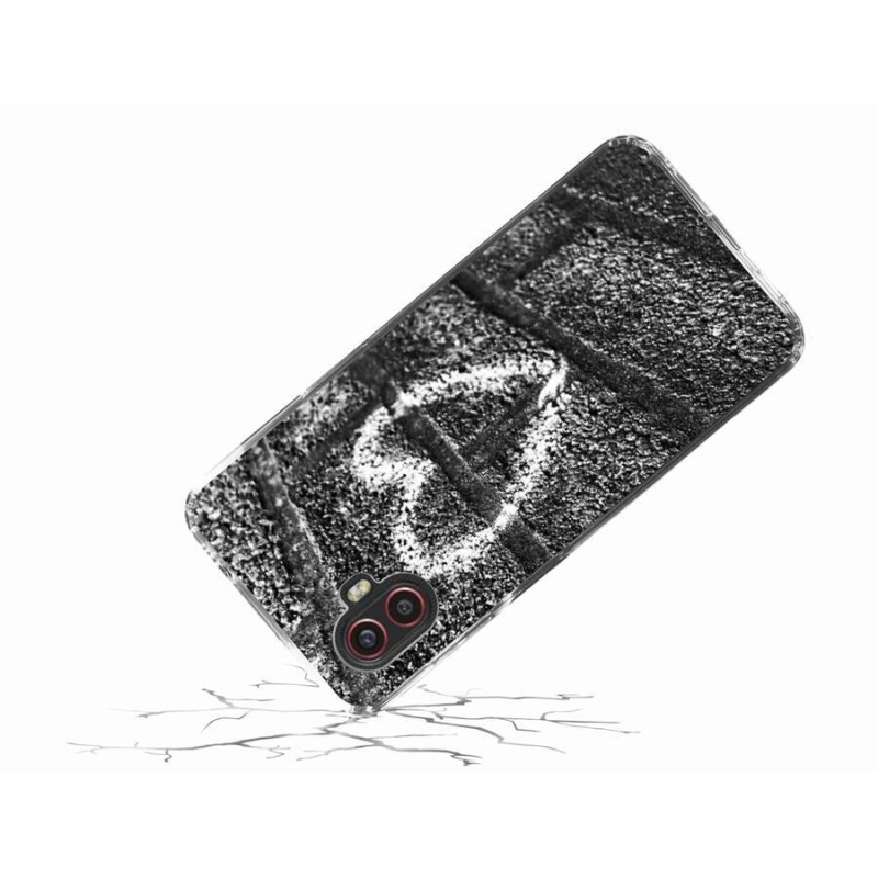 Gél borítás mmCase Samsung Galaxy Xcover 6 Pro - szív a falon