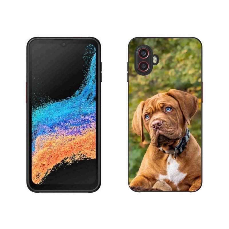 Zselés borítás mmCase Samsung Galaxy Xcover 6 Pro - kölyökkékhez