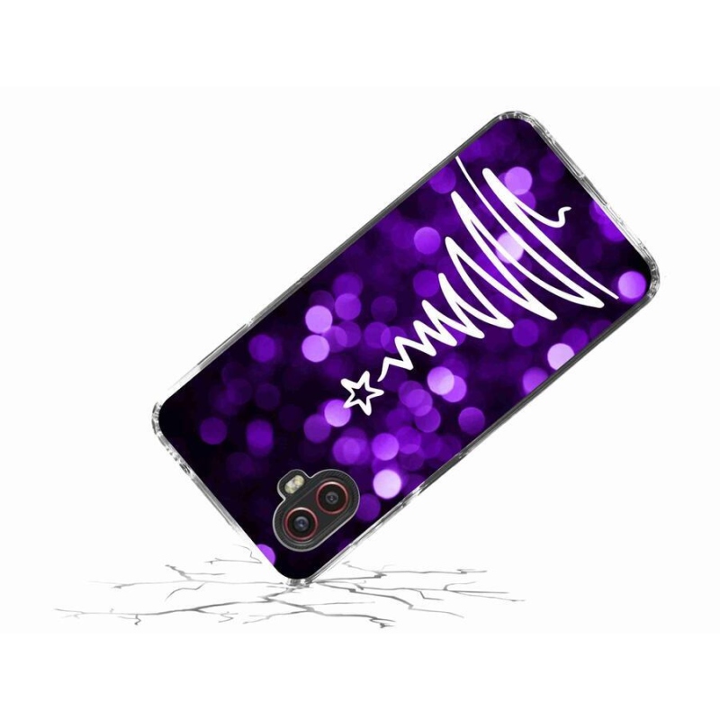 Zselés borítás mmCase Samsung Galaxy Xcover 6 Pro - fa