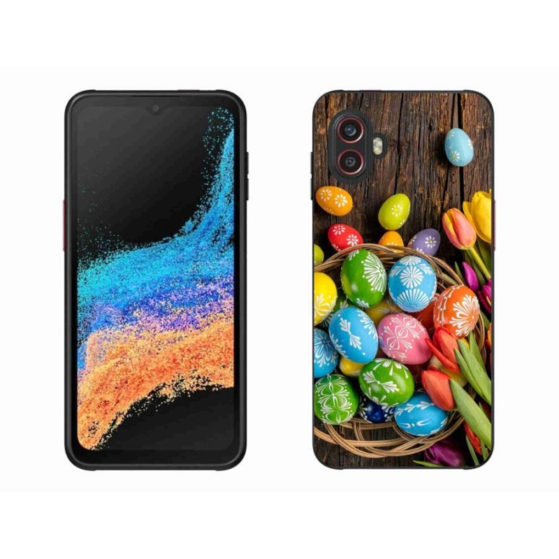 Gél borítás mmCase Samsung Galaxy Xcover 6 Pro - Húsvéti tojás