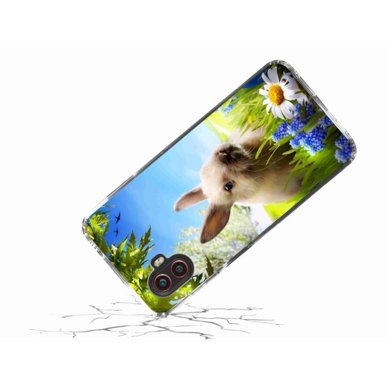 Zselés borítás mmCase Samsung Galaxy Xcover 6 Pro készülékhez - nyuszi