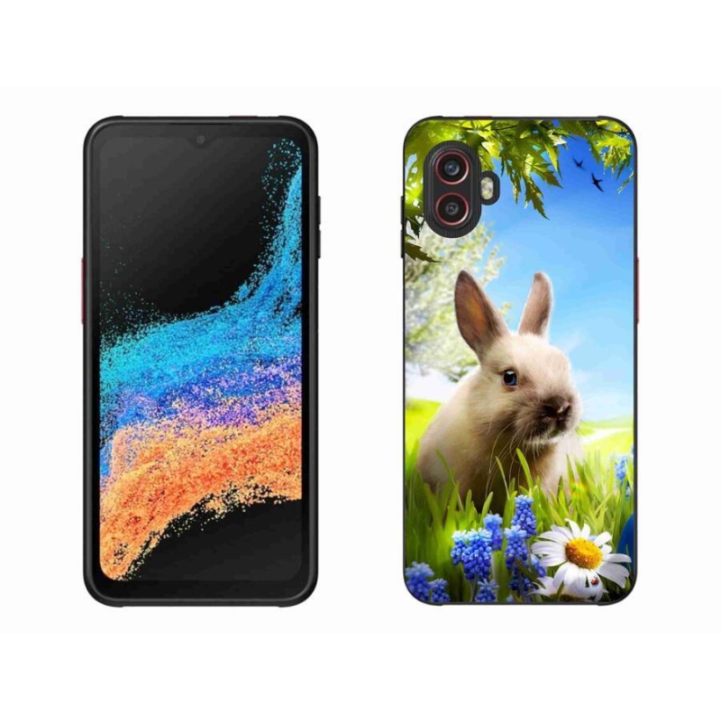 Zselés borítás mmCase Samsung Galaxy Xcover 6 Pro készülékhez - nyuszi