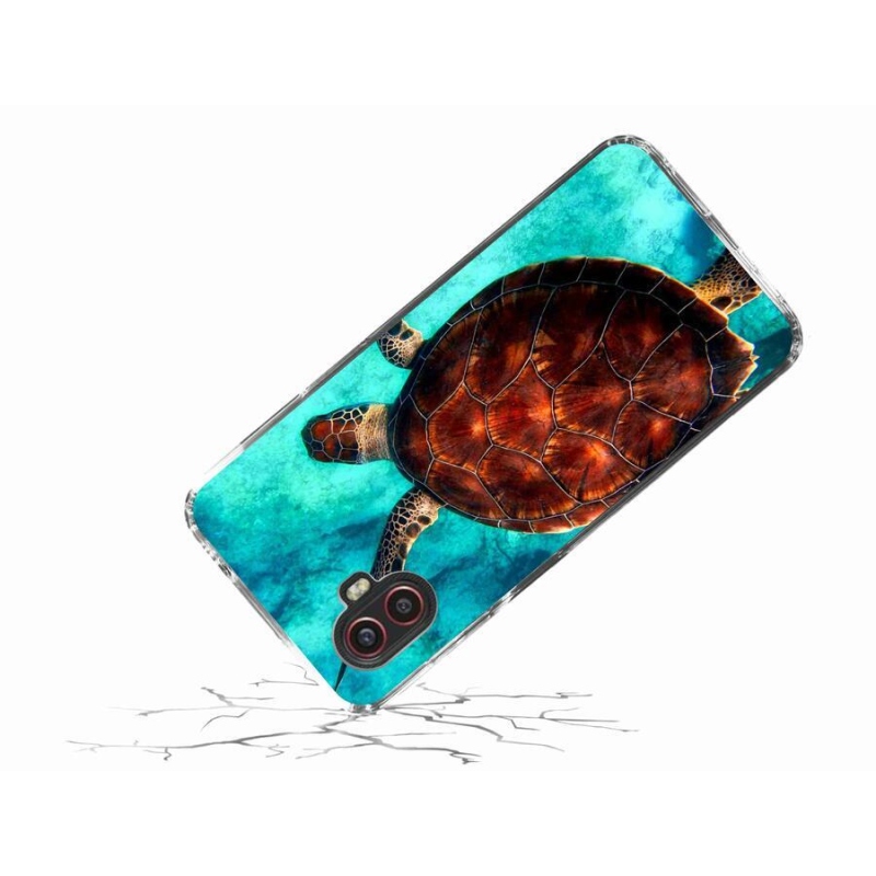 Gél védőhuzat mmCase Samsung Galaxy Xcover 6 Pro - teknősbéka